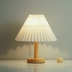 Vintage Plissee Lampe