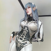 Body completo de esqueleto cibergótico