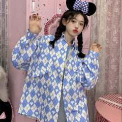 Vintage Lazy Langarmhemd