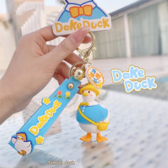 Llavero de pato escolar de la serie Dake Duck
