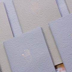 Nachfüllbares Reisetagebuch aus gemischtem Papier