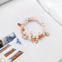 Pulsera de conejo con lazo