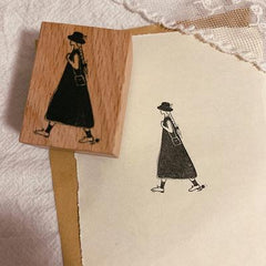 Sello de la serie Forest Girl