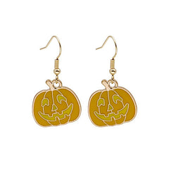 Pendientes de mago de calabaza de Halloween