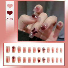 Tragbare Nägel Fertige Maniküre