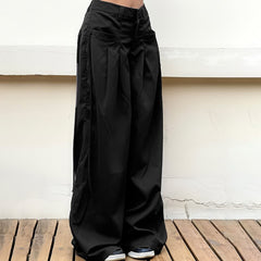 Pantalones góticos de corte holgado Darkness Delight