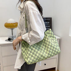 Bolso de hombro informal, versátil y sencillo, estilo retro