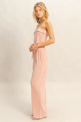 Rib Knit Cami Top and Pants Set