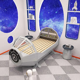 Spaceship Galaxy Adventure Wooden Kids Bed