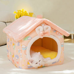 Cute Cabin Pet Bed