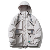 Multi-pocket Reflective Down Jacket