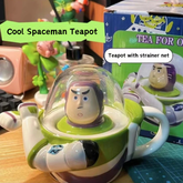 Cool Cartoon Spaceman Ceramic Teapot