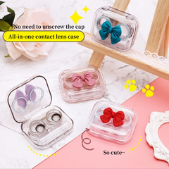 Kawaii Bow Contact Lens Case