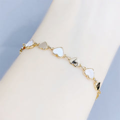Heart Adjustable Pull-out Bracelet
