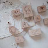 Schmetterling Blume Mond Herbst Serie Briefmarken