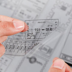 Kassetten der Ticket-Stub-Serie