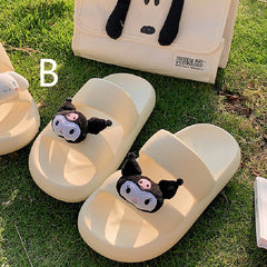 Pantuflas suaves de anime de verano