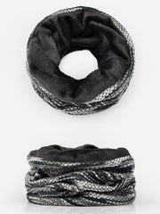 Plaited Plush Color Cotton Hood