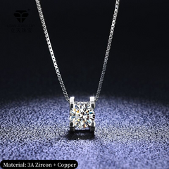 Moissanite Bull Head Pendant Necklace