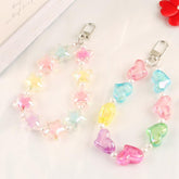 Llavero de amor de color caramelo