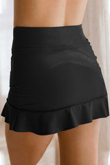 Ruffle Hem Swimwear, skirt