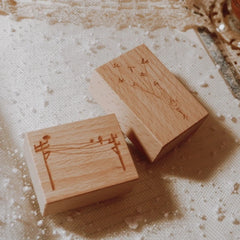 Sellos de la serie Ciudad y Vuelo