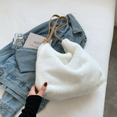 Plüsch-Umhängetasche