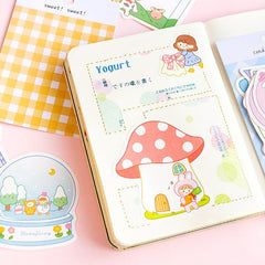 Das heutige süße, unregelmäßig geformte Memo