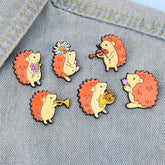 Cartoon süße Igel Pins