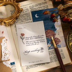 Postales de la serie Apocalipsis de la Rosa