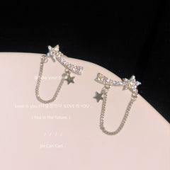 Pendientes de estrella dulces y geniales