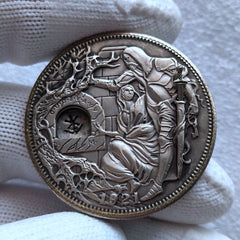 Handmade Secret Mystic Mechanic Collectible Nickel