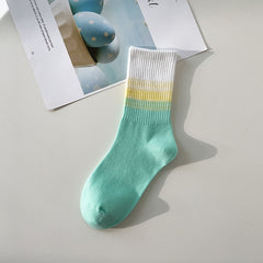 Socken mit Farbverlauf