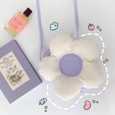 Flower Macaron Color Contrast Diagonal Bag