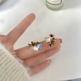 Spring in Wonderland Jungle Earrings