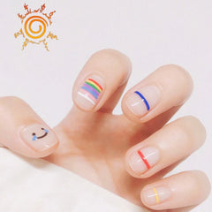 Pegatina de oso para uñas