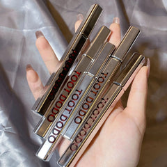 Brillo de labios con diseño de tubo cuadrado