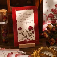 Postales de la serie Apocalipsis de la Rosa