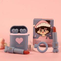 Kreative Airpod-Hülle Lippenstifte * 2
