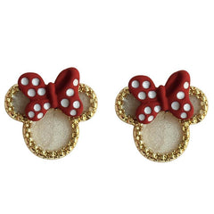 Creative Bow-knot Mickey Earrings