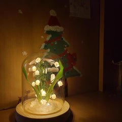 Material para hacer una luz nocturna de lirio de los valles