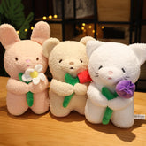 Send Rose Animal Dolls