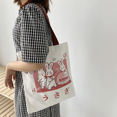 Rabbit Tote Bag
