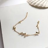 Pulsera de mariposa para niña dulce