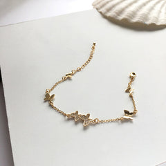 Pulsera de mariposa para niña dulce