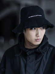 Functional Tassel Embroidery Fisherman Cap