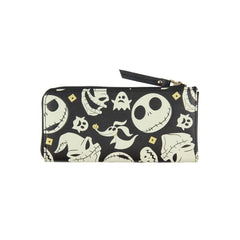 Gothic Nightmare PU Leather Zip Wallet