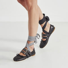 Gothic Punk Ballet Flats