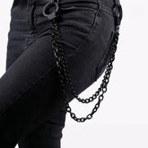 Gothic Punk Handcuff Pant Chain