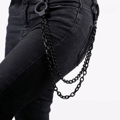 Gothic Punk Handcuff Pant Chain